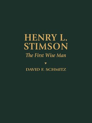 cover image of Henry L. Stimson